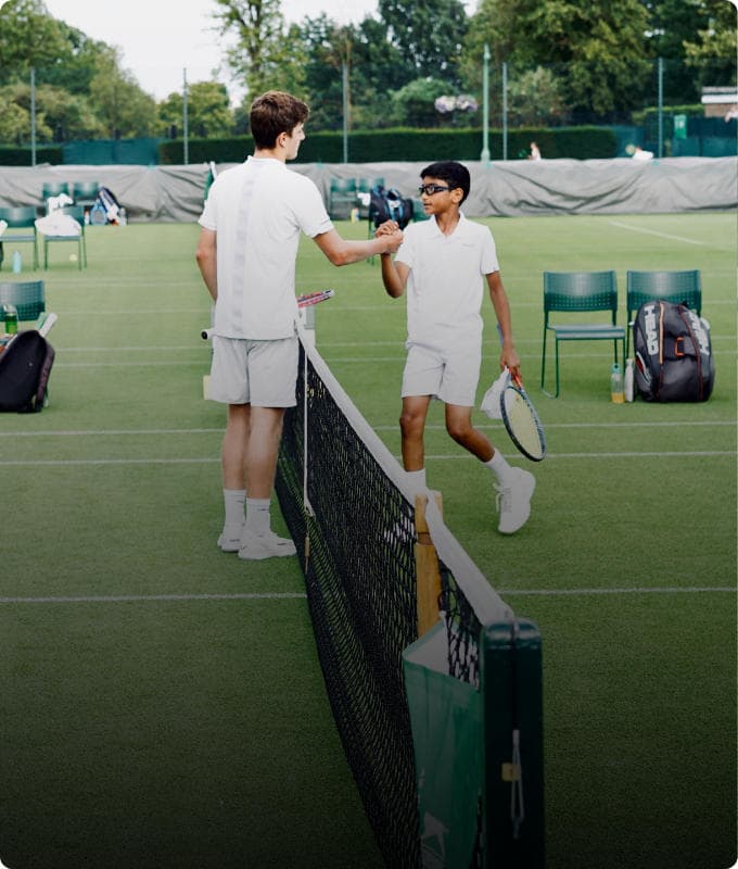 Trainer and player using the Wingfield box